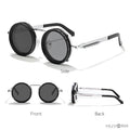 Zoom adjustable sunglasses with light adjustment feature