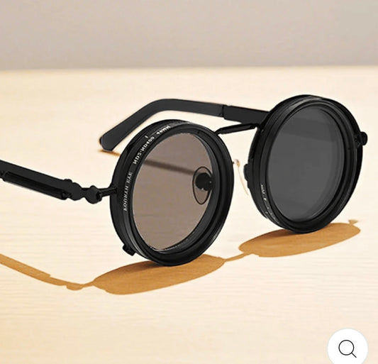 Zoom adjustable sunglass with light adjustment feature