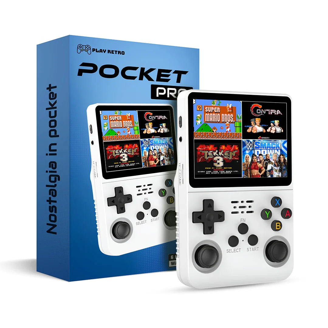 Pocket Pro with 15000+ Popular Modern & Retro Titles 🛜 Highly Tactile & Full 360° Joysticks 4K supported